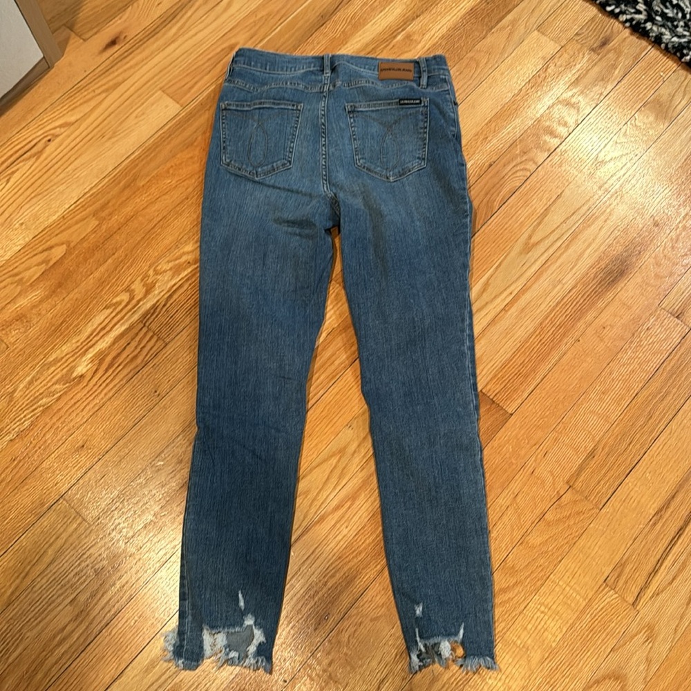 NWT Calvin Klein high rise skinny jeans - Picture 2 of 4
